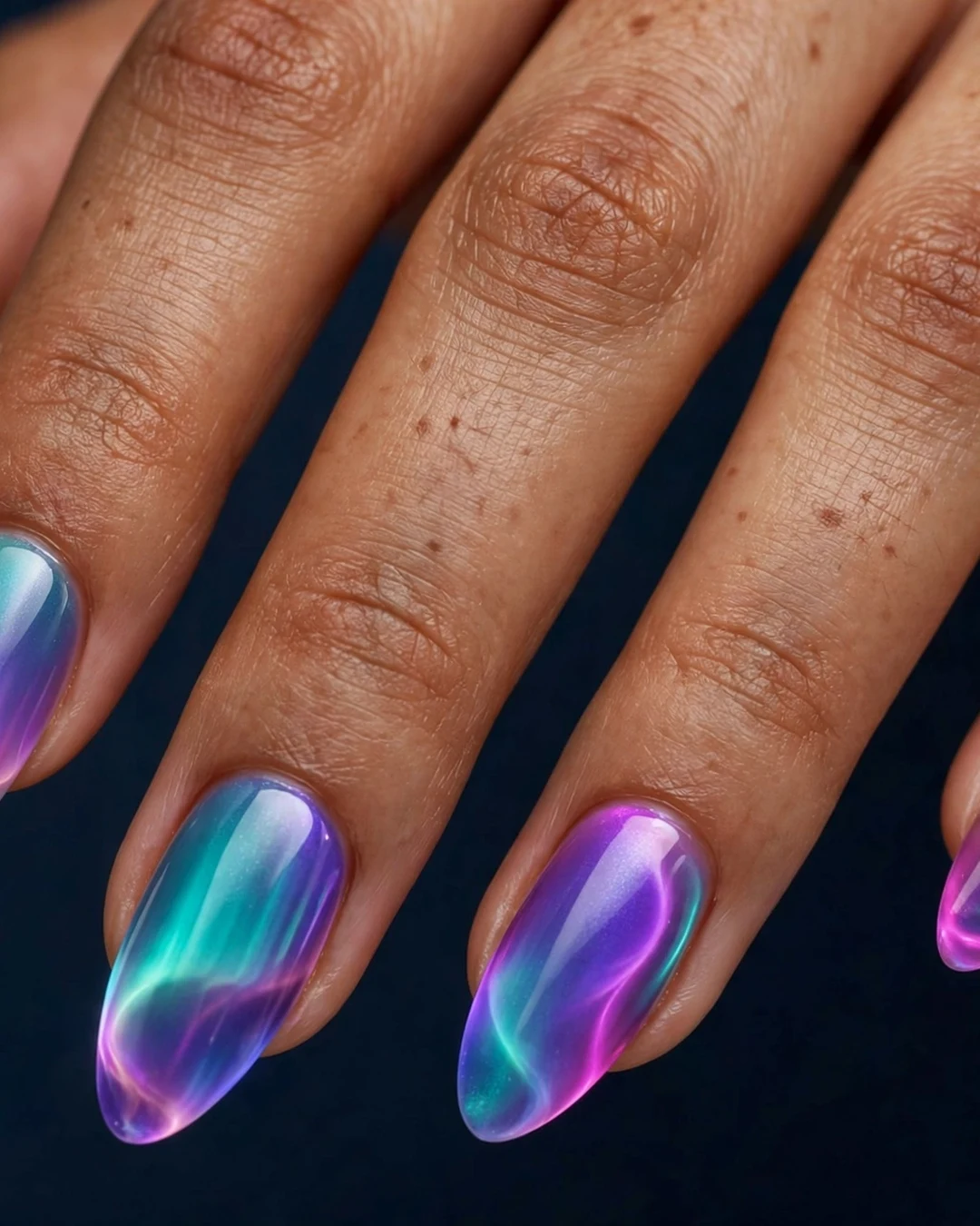 Northern Lights Multi-Color Aura