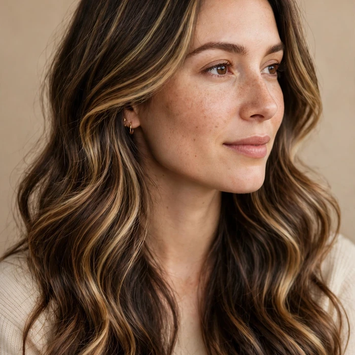 22 Buttered Almond Hair Color Ideas for a Soft Winter Glow