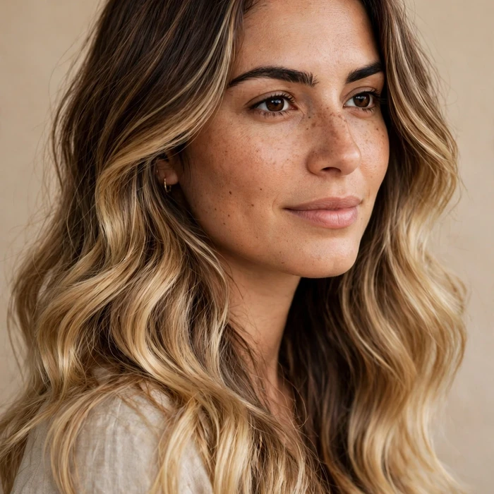 Almond Ombre Glow