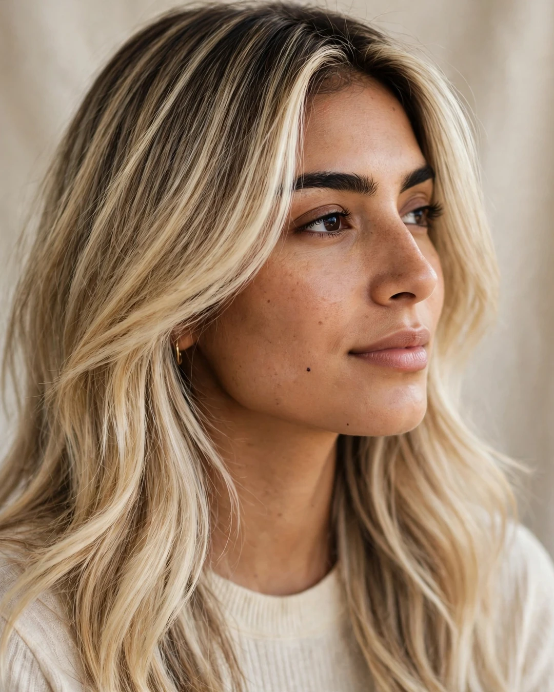 Face-Framing Buttercream Highlights