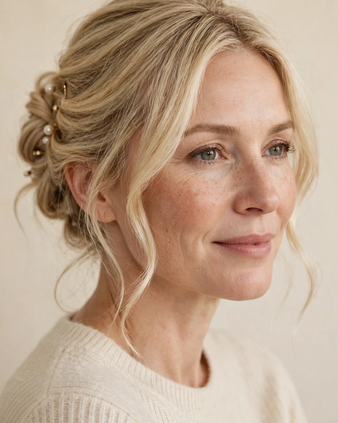 Buttercream Winter Updo