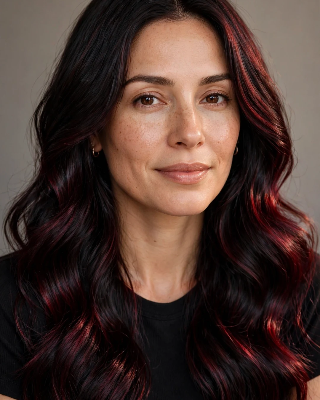 23 Black Cherry Hair Color Ideas for a Moody Winter Glow
