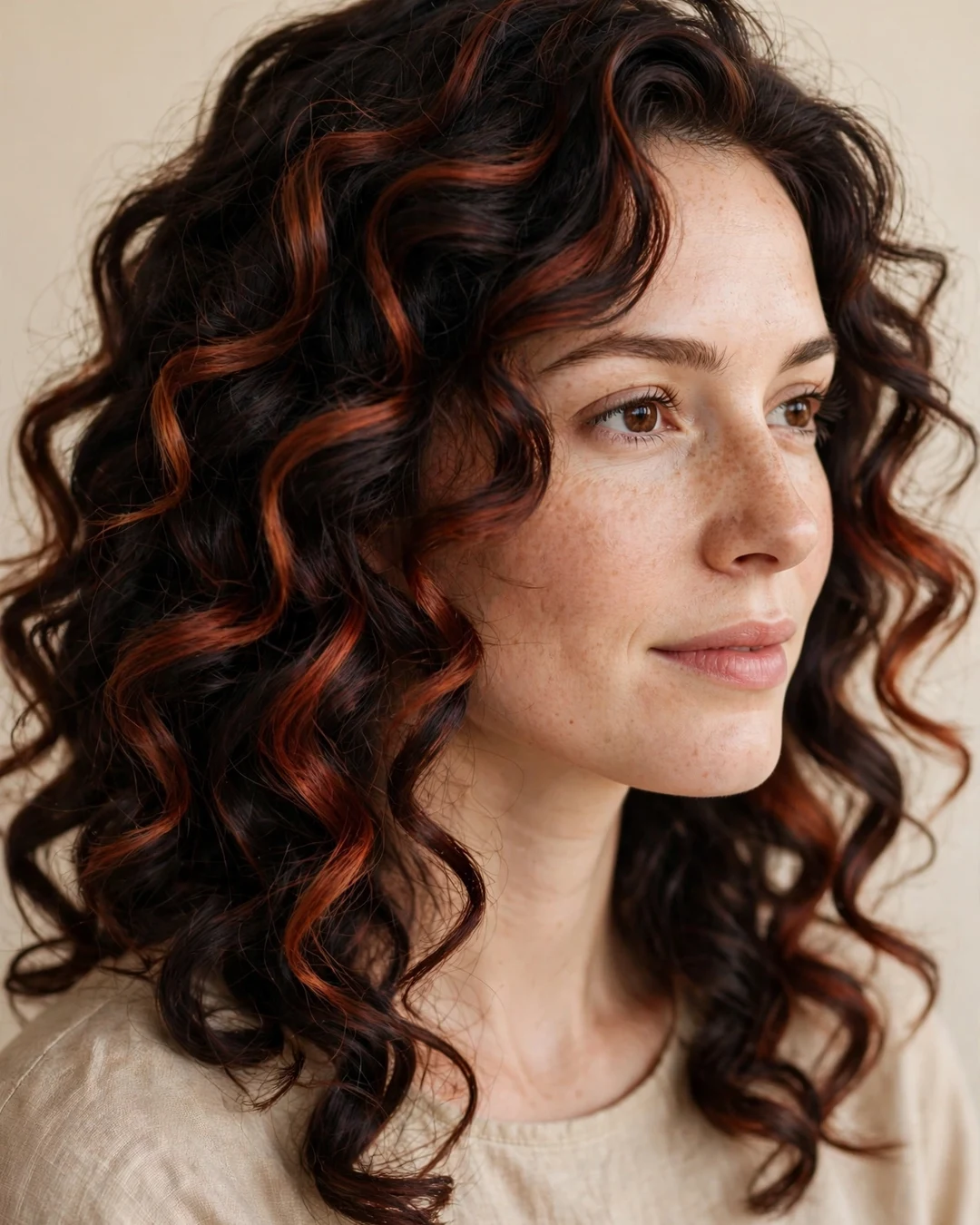 Black Cherry with Auburn Hints