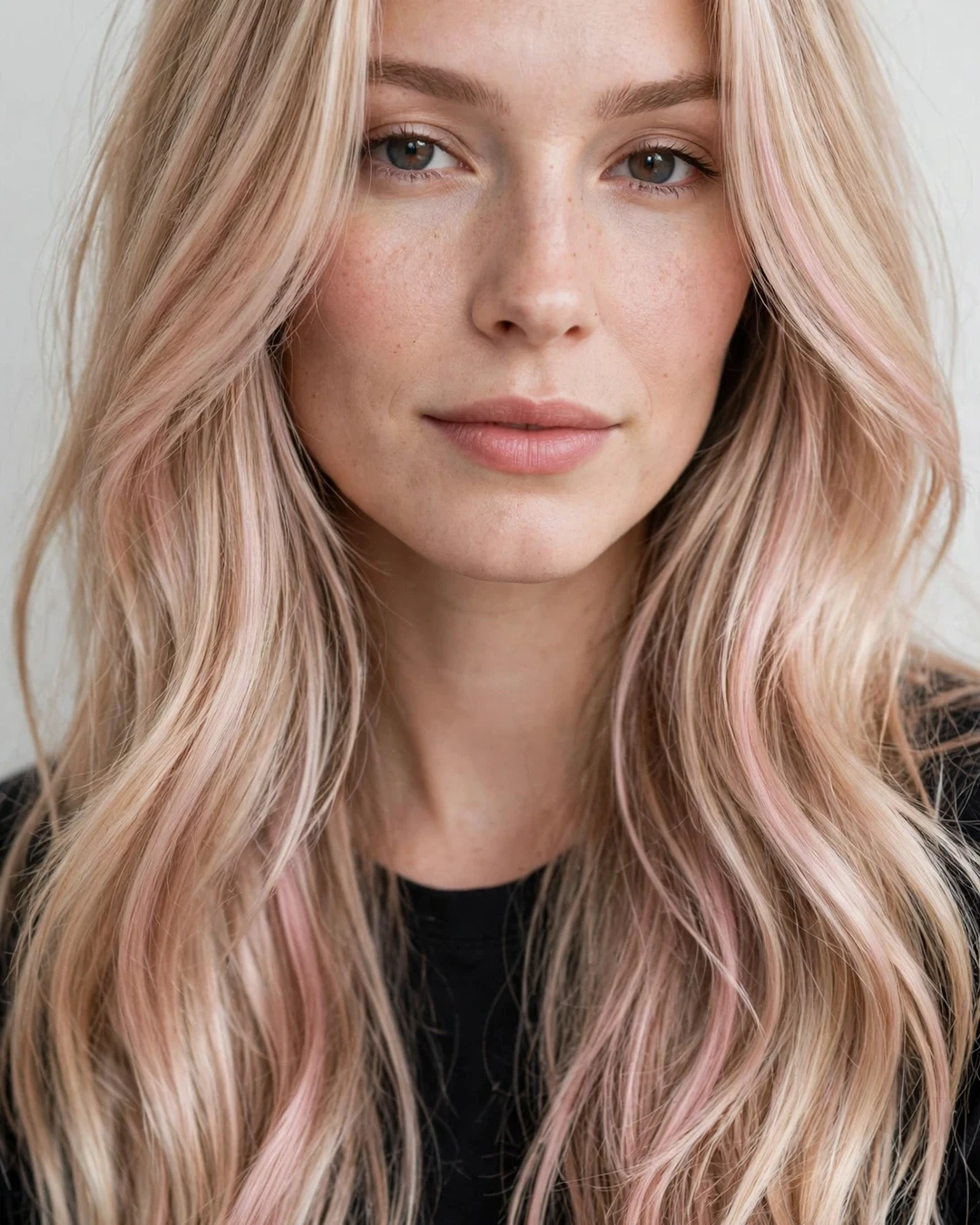 Classic Blush Blonde Balayage