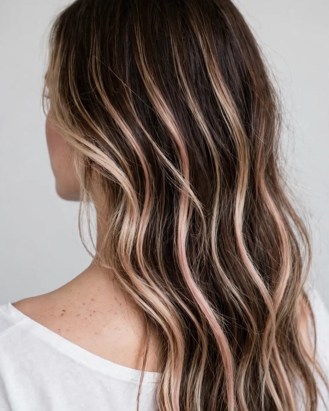 Blush Blonde on a Dark Base