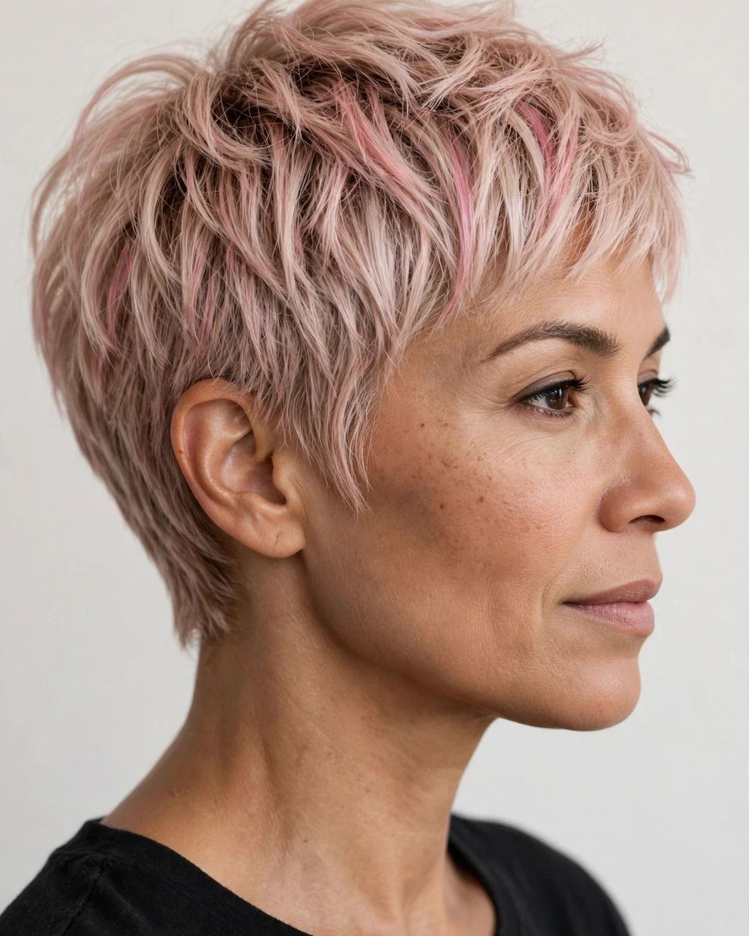 Blush Blonde Pixie