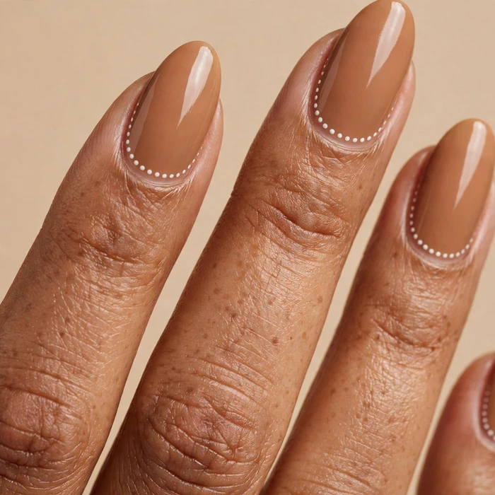 Cuticle Half-Moon Spot Nails