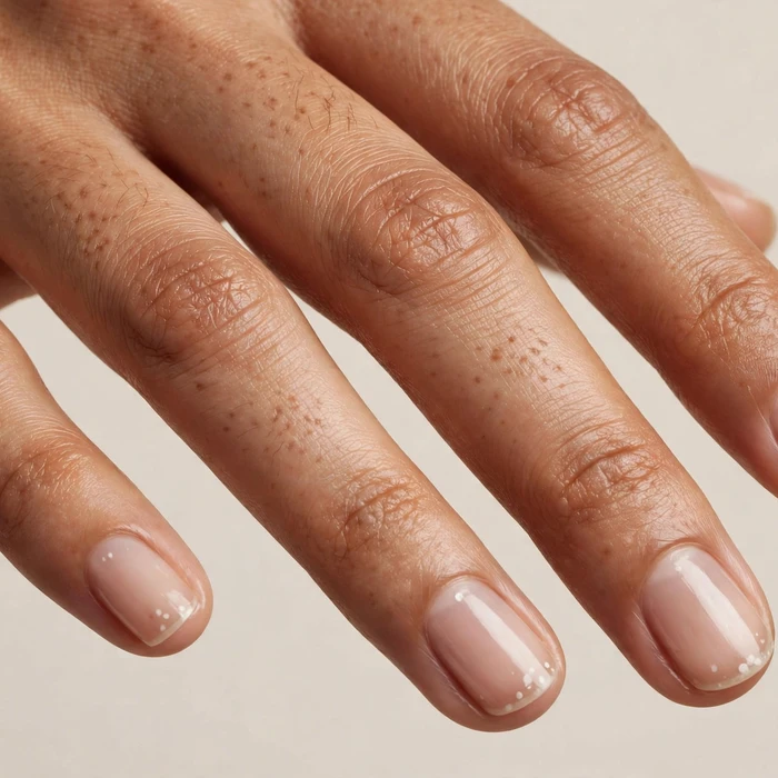 Short Round Natural-Look Bambi Nails