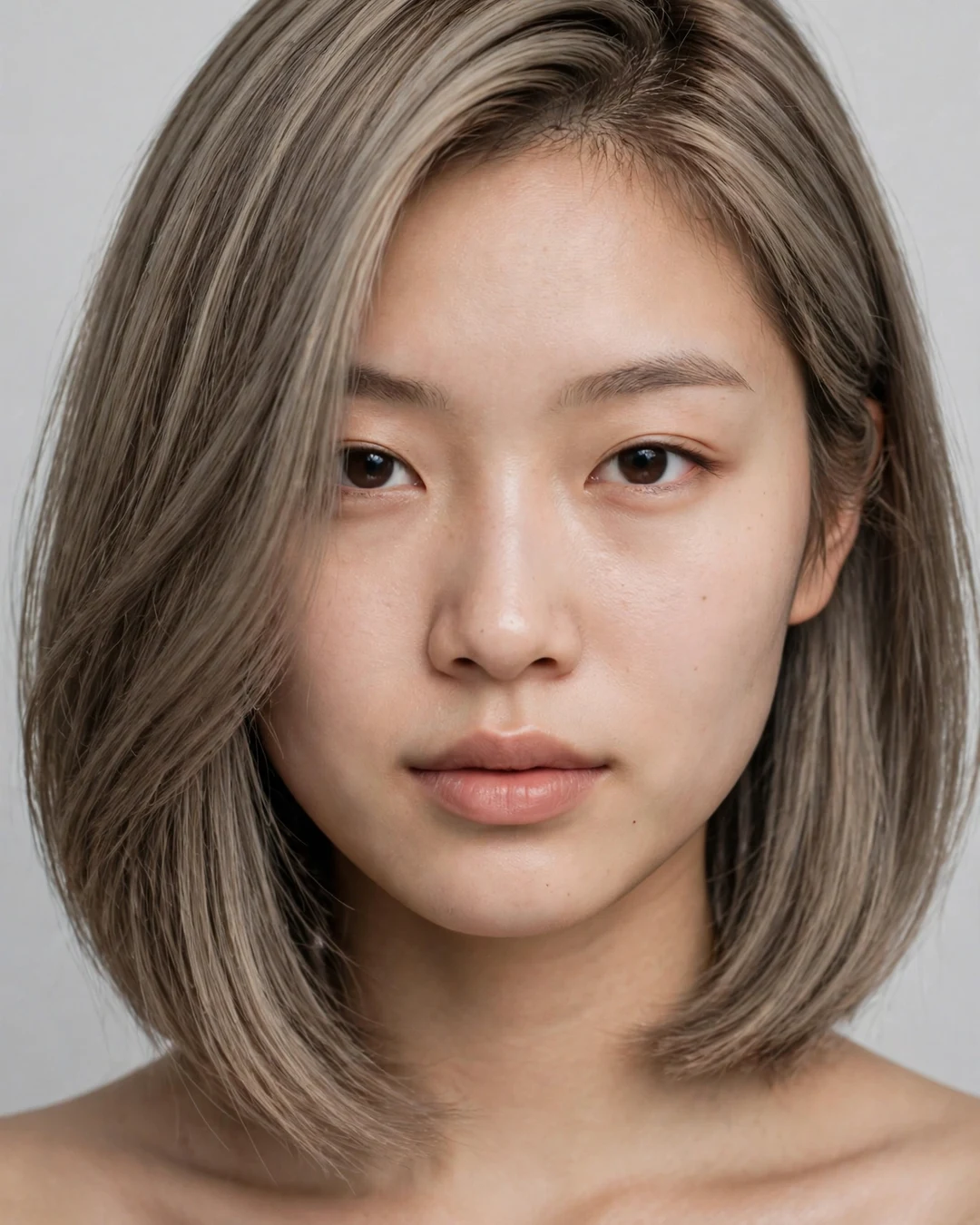Ash Bronde Lob