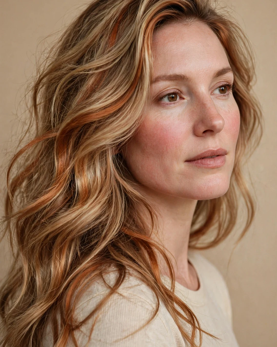 Copper-Kissed Bronde
