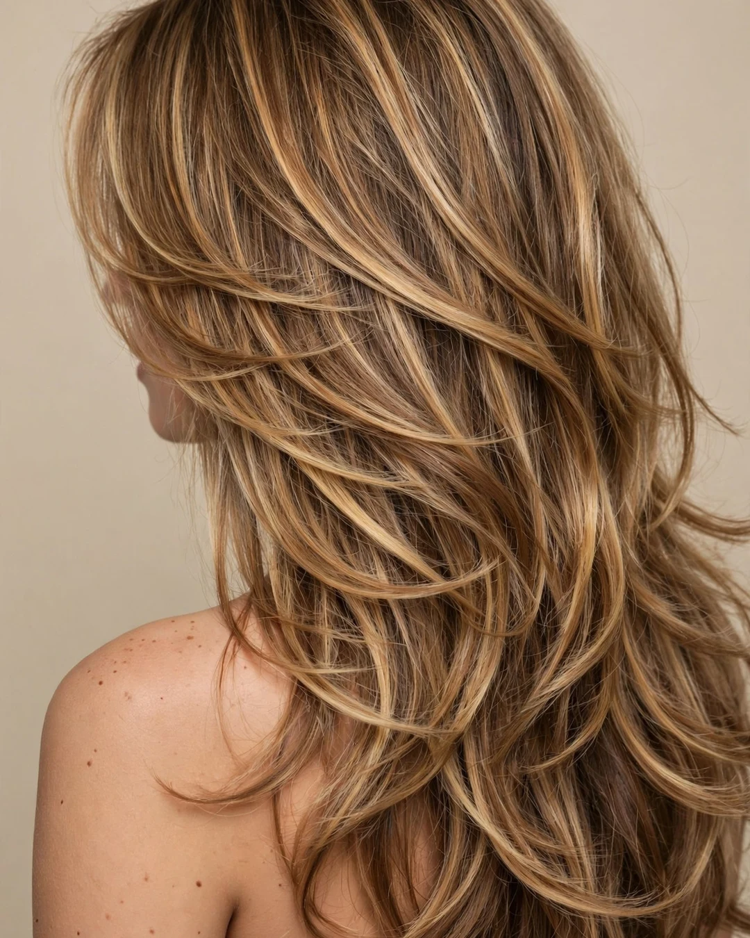Long Layered Bronde