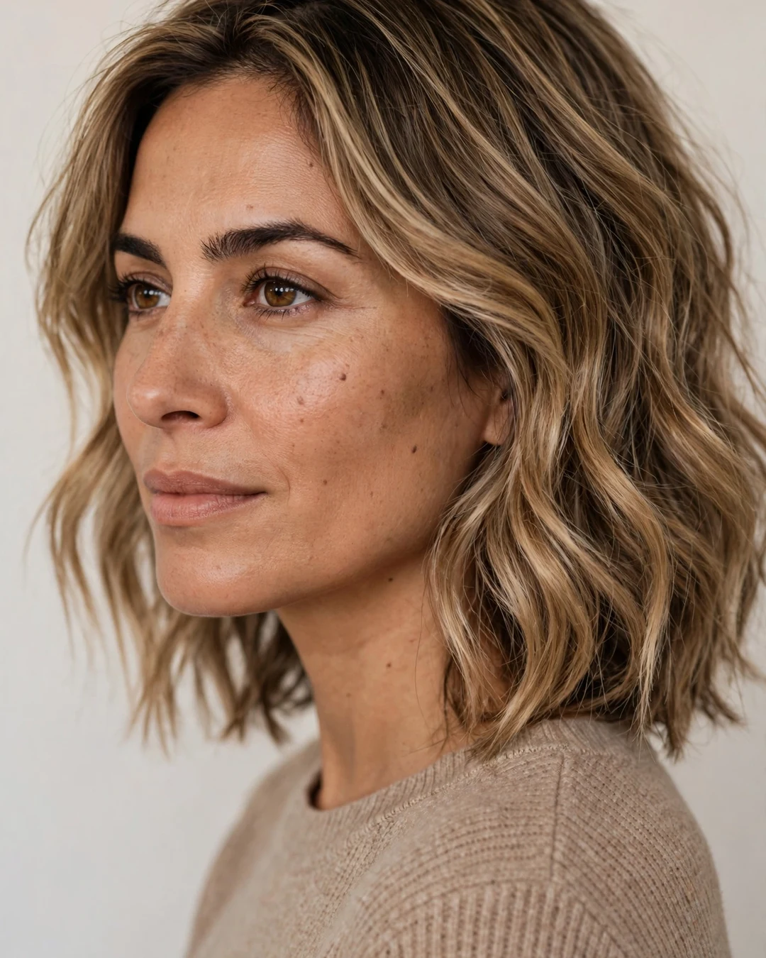 Bronde Lob with Soft Waves