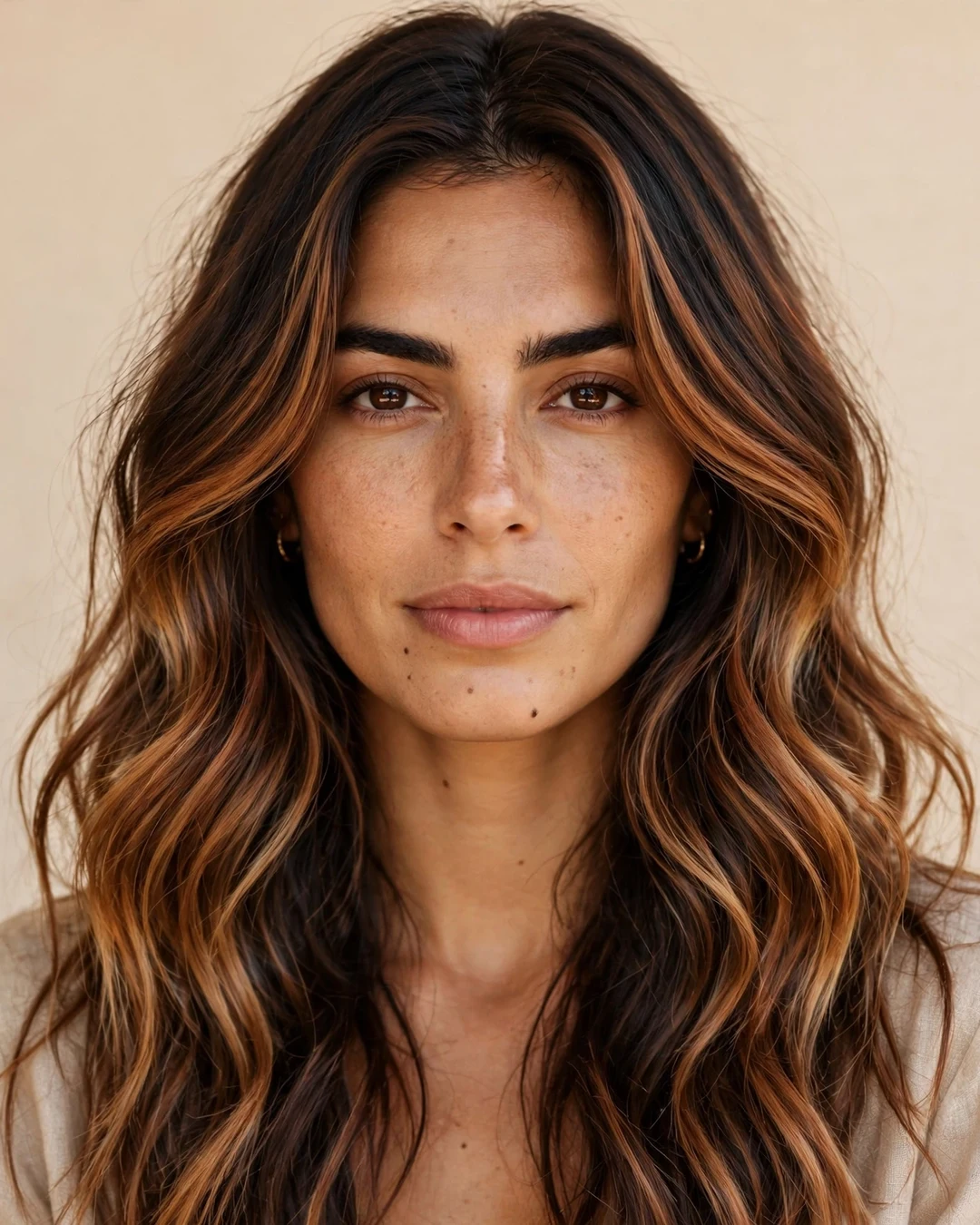 Copper-Caramel Balayage Duo