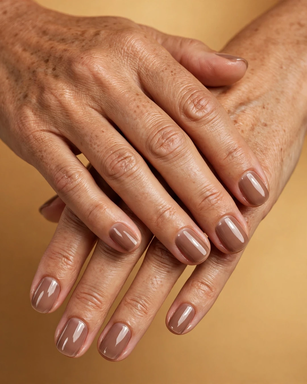 Mocha Jelly Syrup Nails