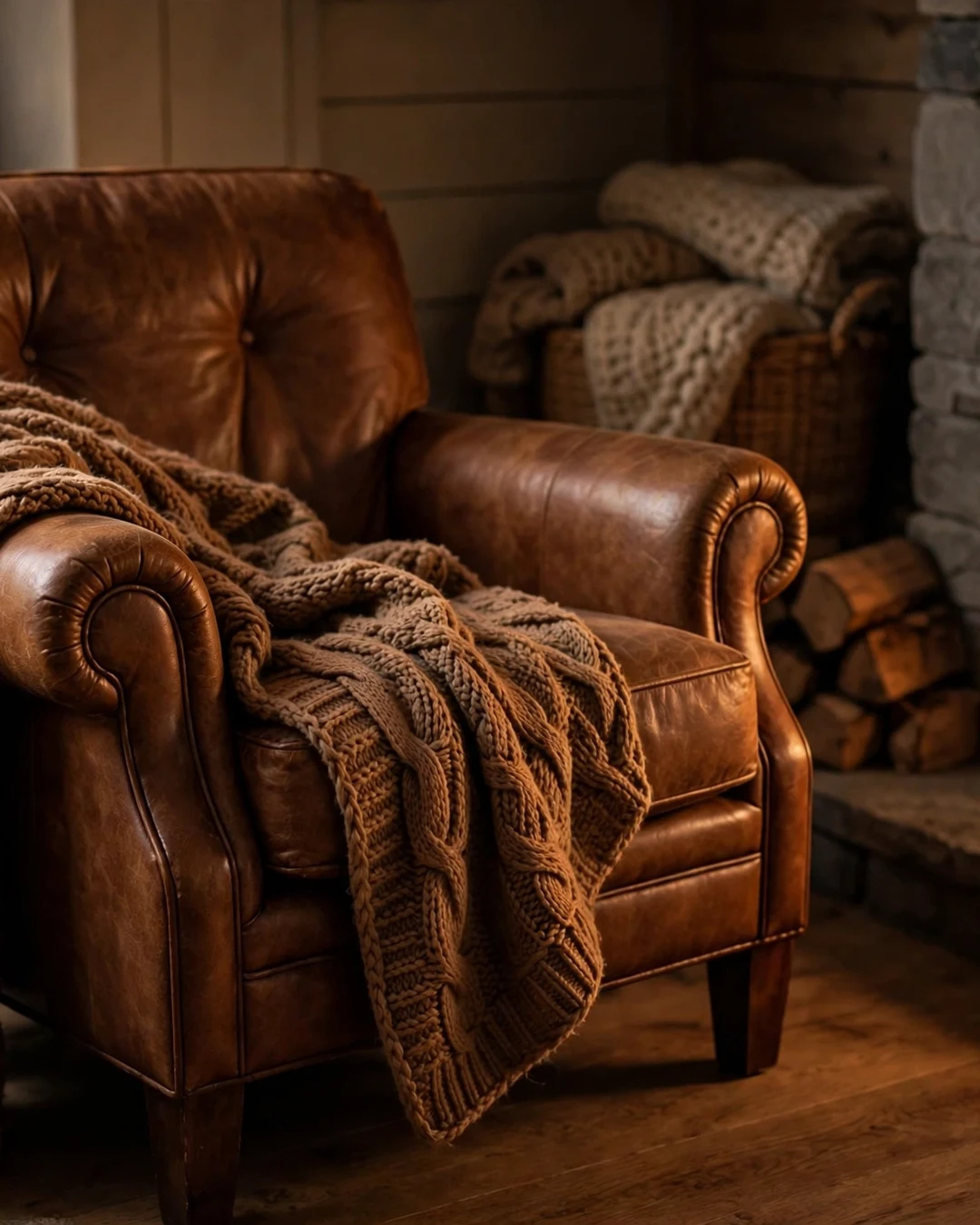 Fireside Reading Nook