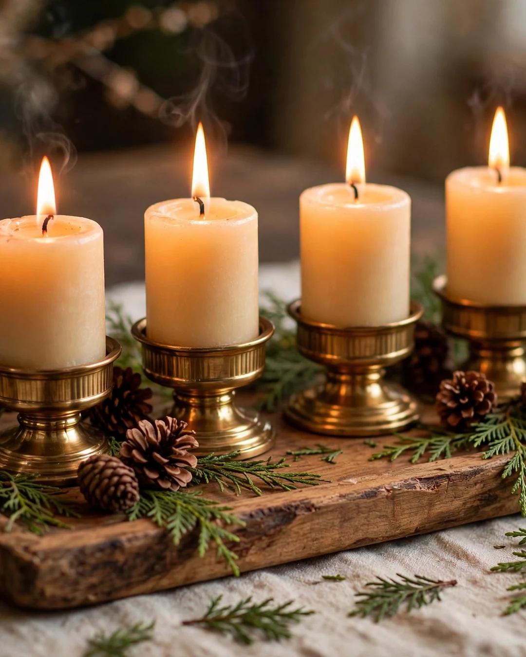 Advent Candle Tray
