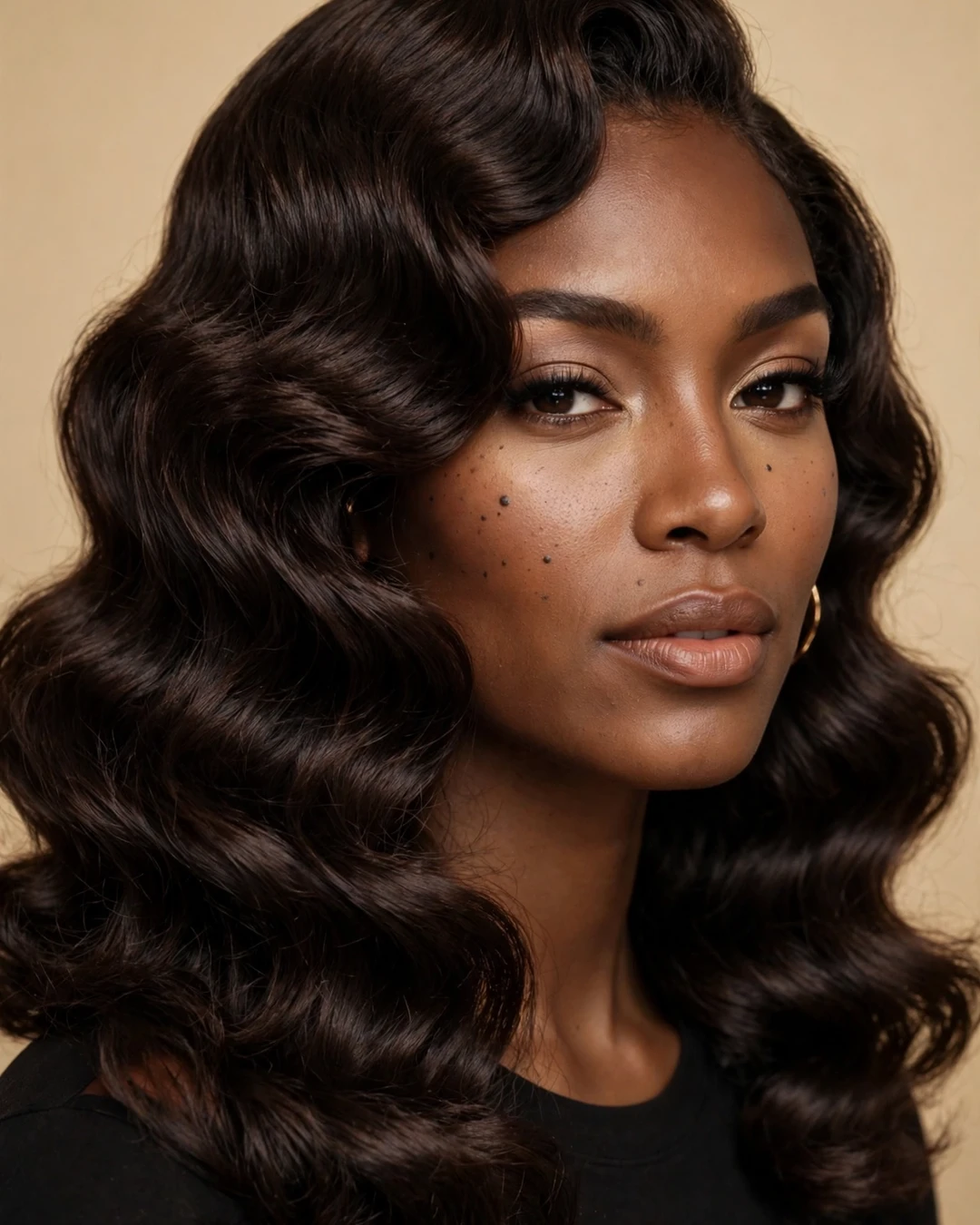 Hollywood Glam Waves