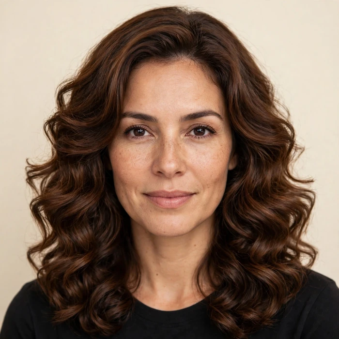 Chestnut Wavy Blowout