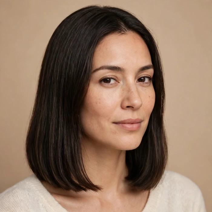 21 Collarbone Lob Hairstyles for a Sleek Winter Look