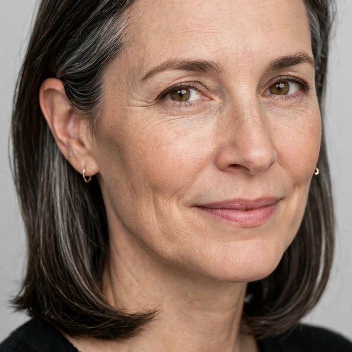 Tucked-Behind-the-Ears Polished Lob