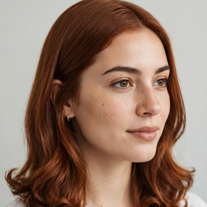 Collarbone Lob with Soft Curls at the Ends