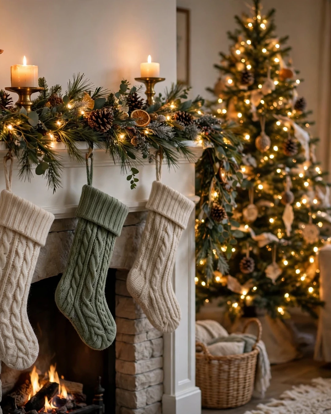 22 Christmas Mantel Decor Ideas for a Magical Holiday Fireplace (2026)