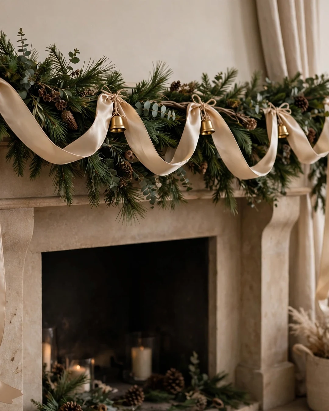 Ribbon Swags with Long Tails