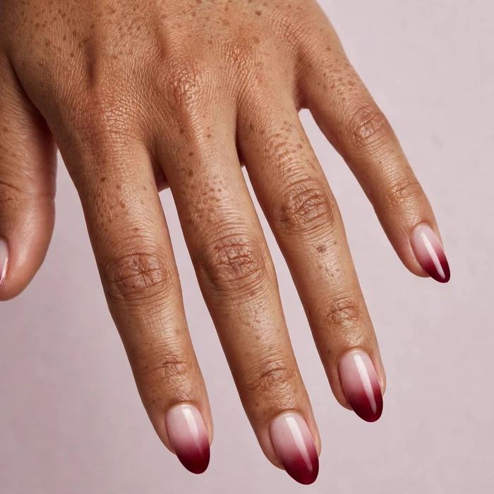 Cranberry Ombre Fade