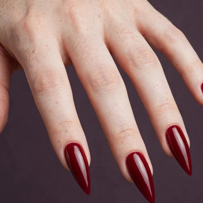Cranberry Stiletto Statement