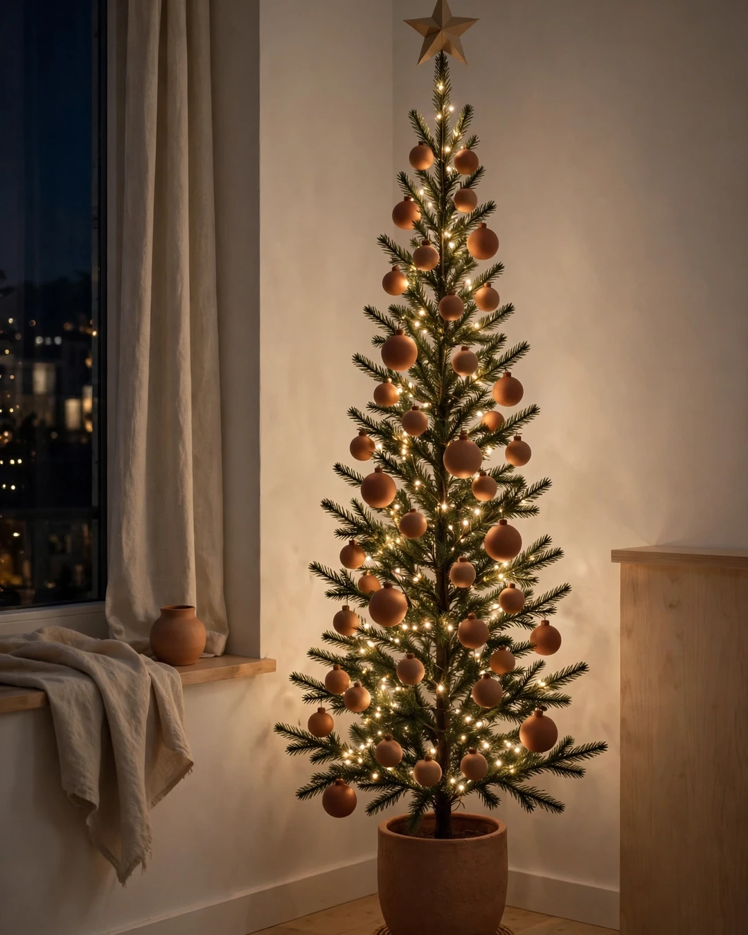 Minimalist Christmas Tree Decor Ideas for Small Spaces