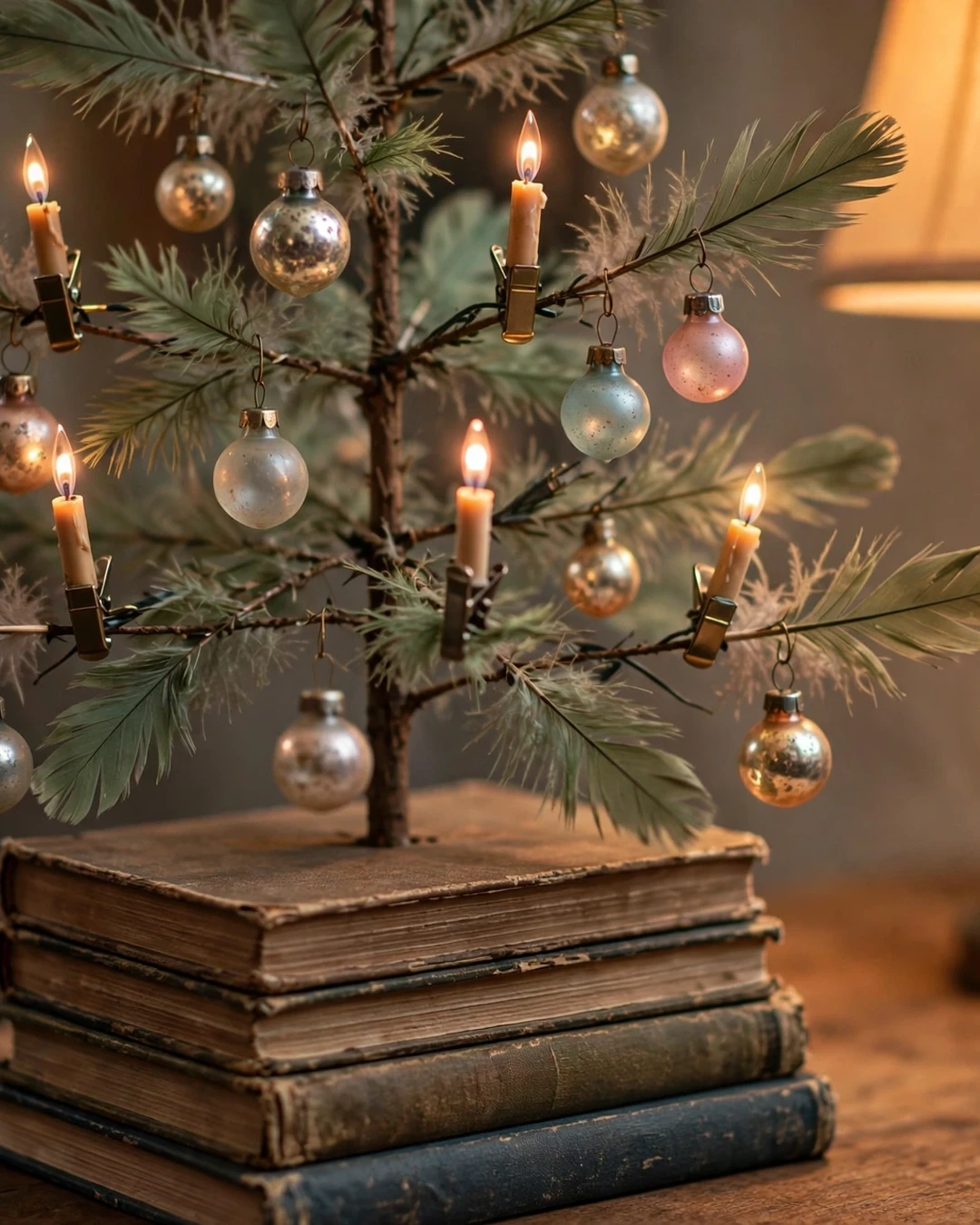 Vintage Feather Tree