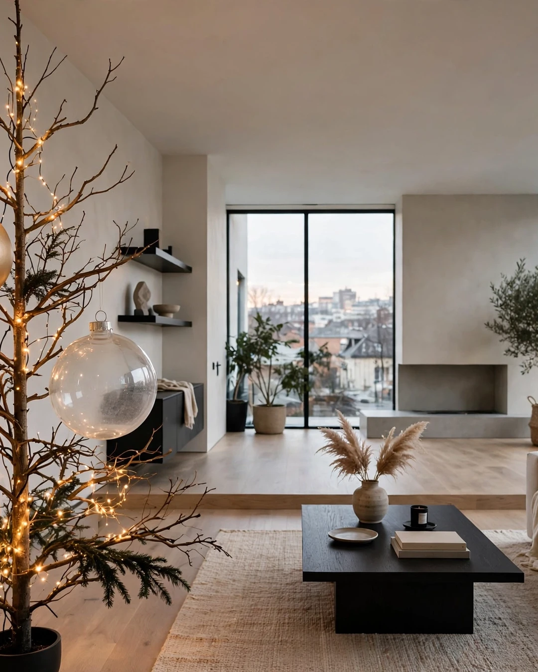 Oversized Statement Ornament Tree