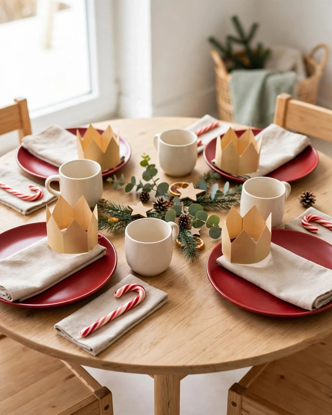 Kid-Friendly Christmas Place Settings