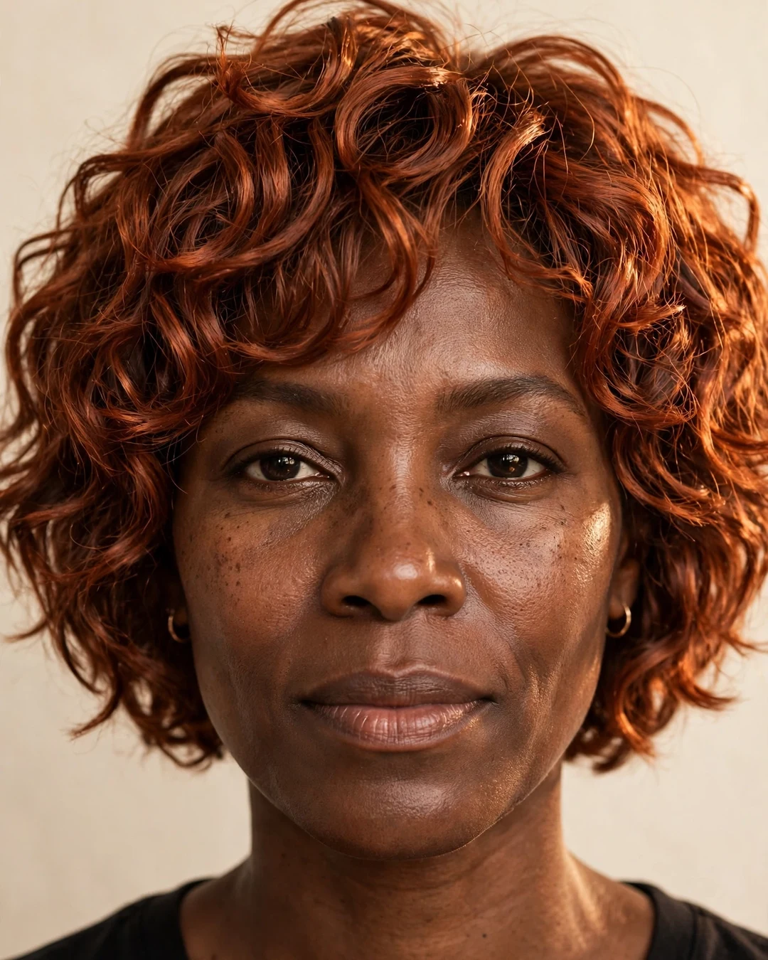 Textured Copper Bob
