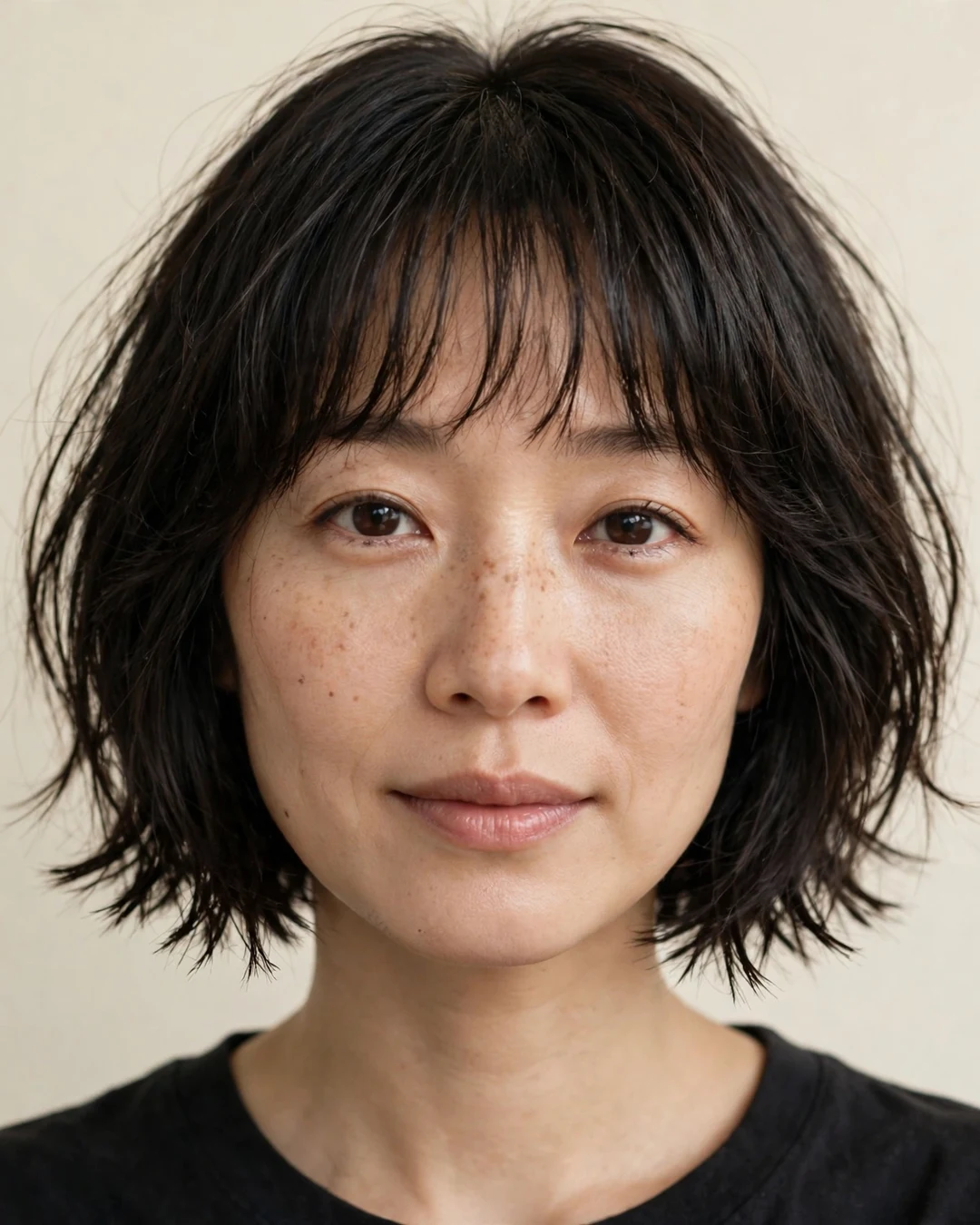 French Bob with Wispy Bangs