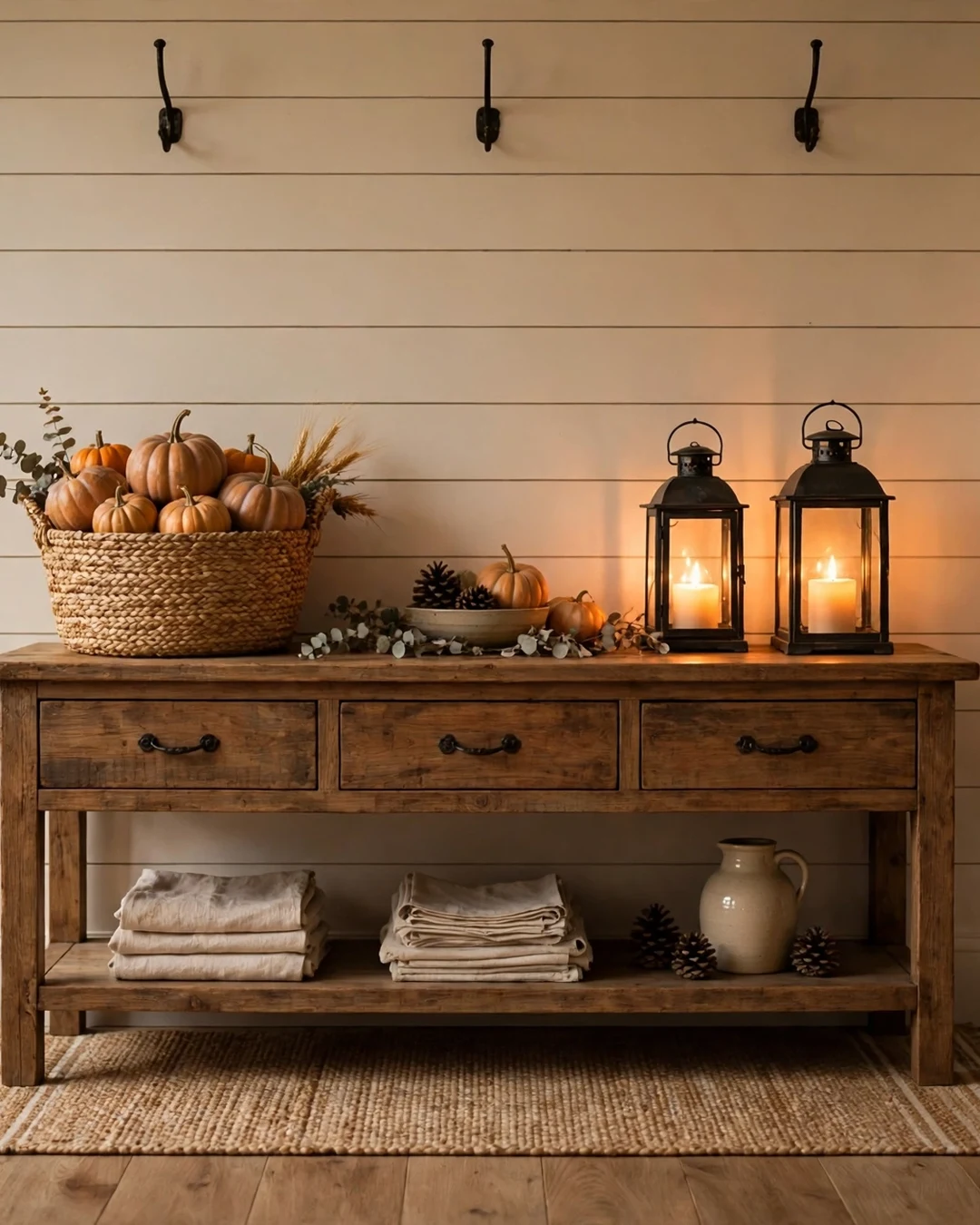 Welcome Guests with a Warm Rustic Entryway