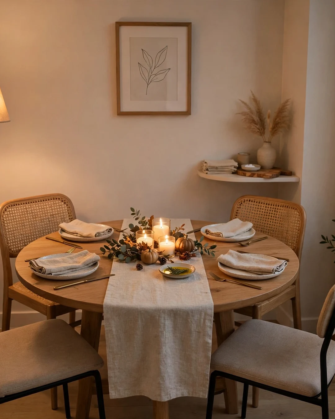 Scale the Look for a Small Apartment