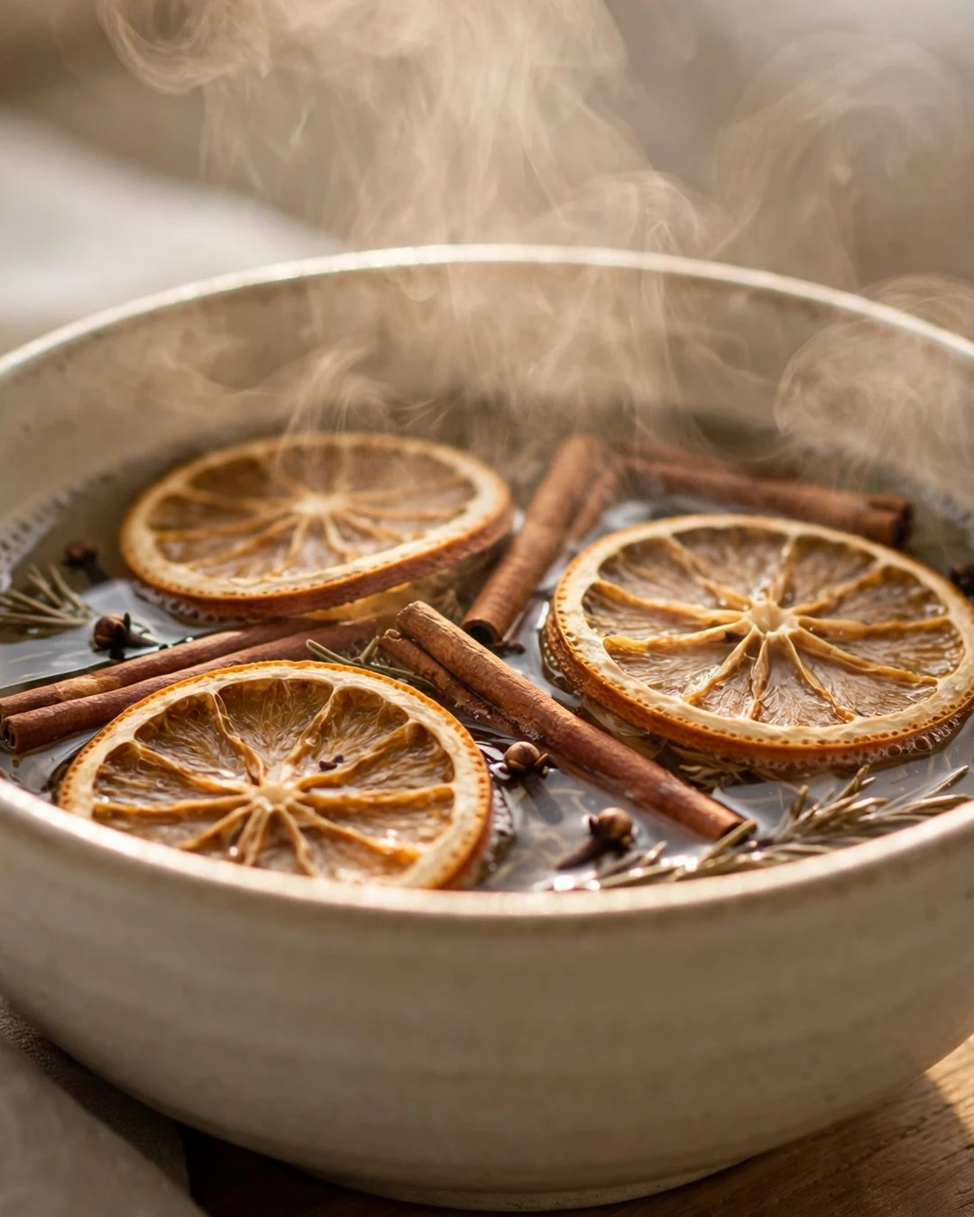 Simmer Dried Citrus and Cinnamon for Scent