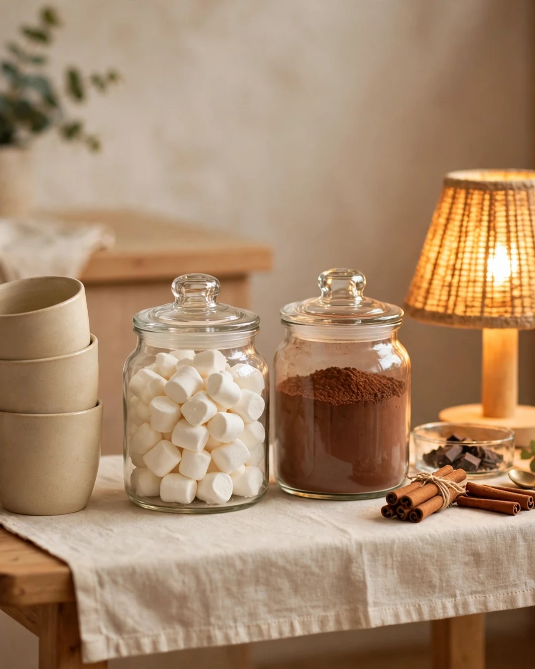 End the Night at a Hot Cocoa Station