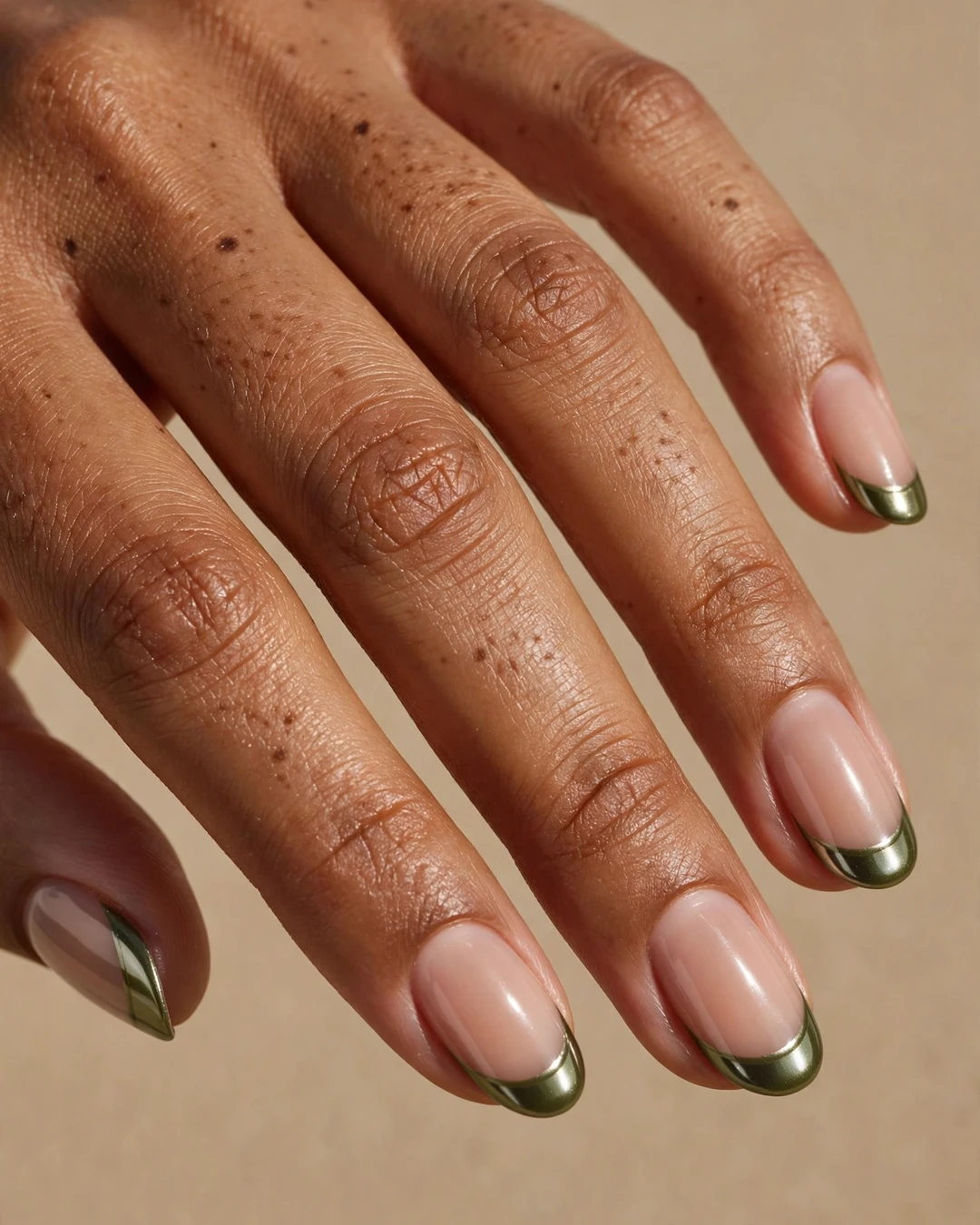 Olive Chrome Tips