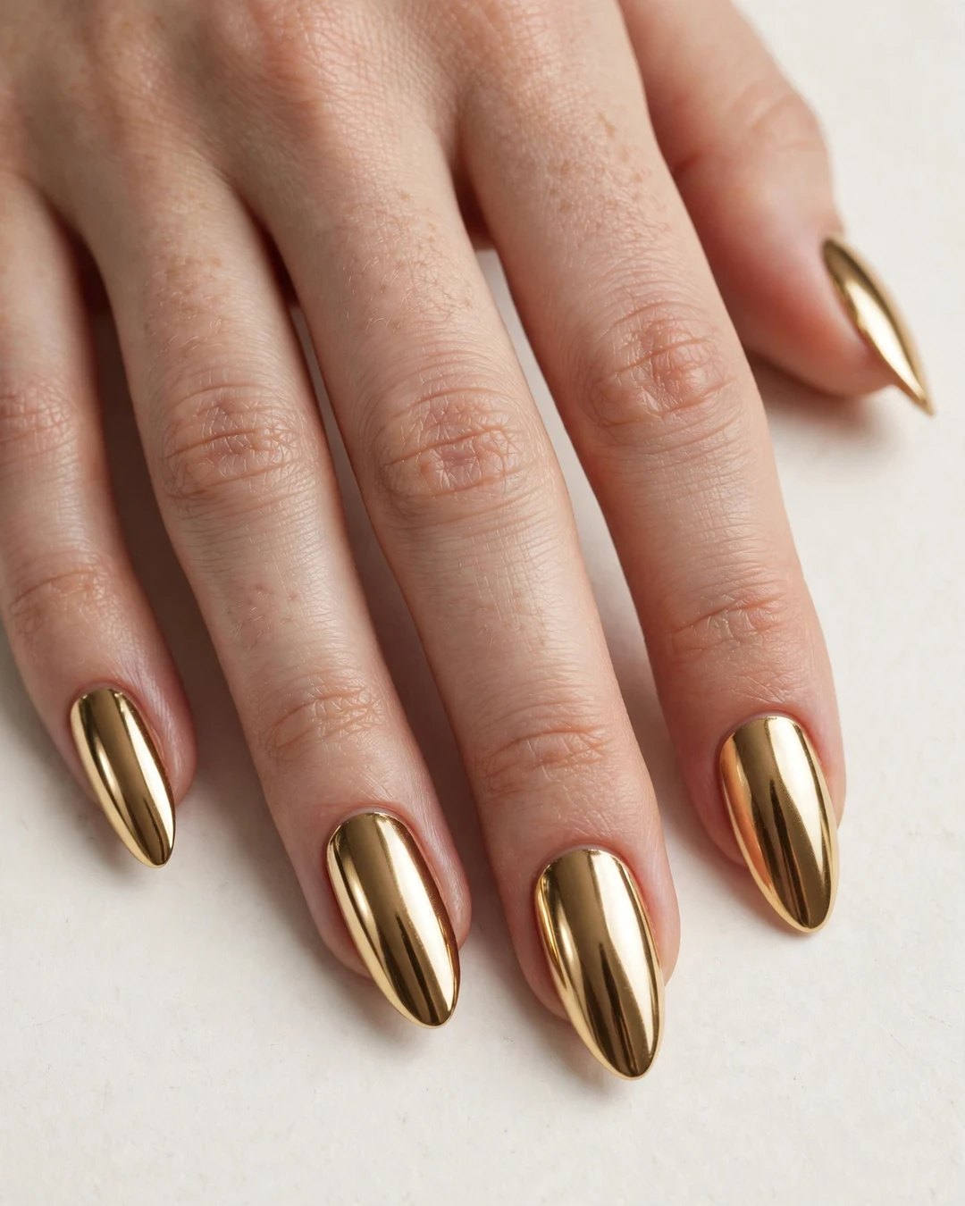 Classic Mirror Gold Chrome