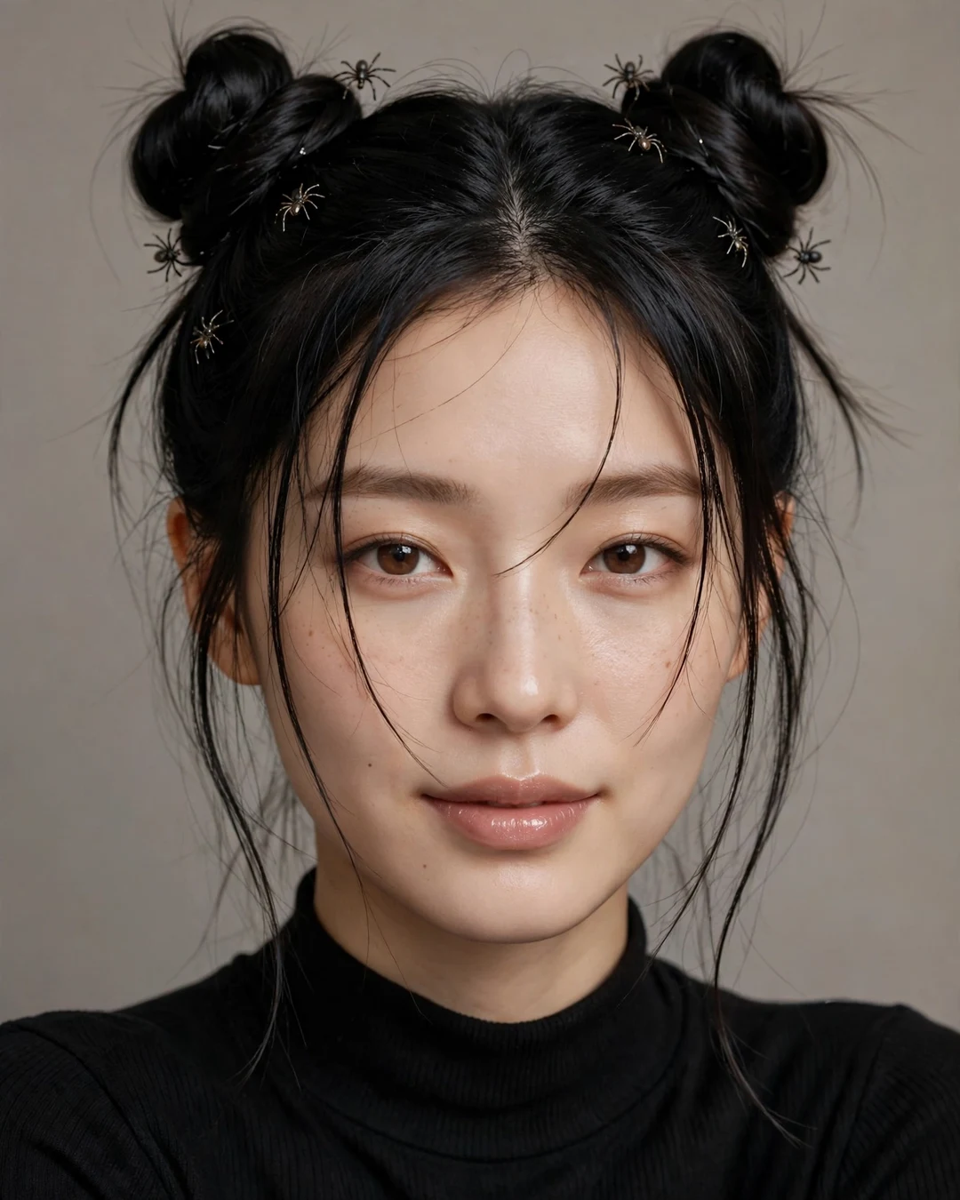 Classic Space Buns for Easy Halloween Hairstyles