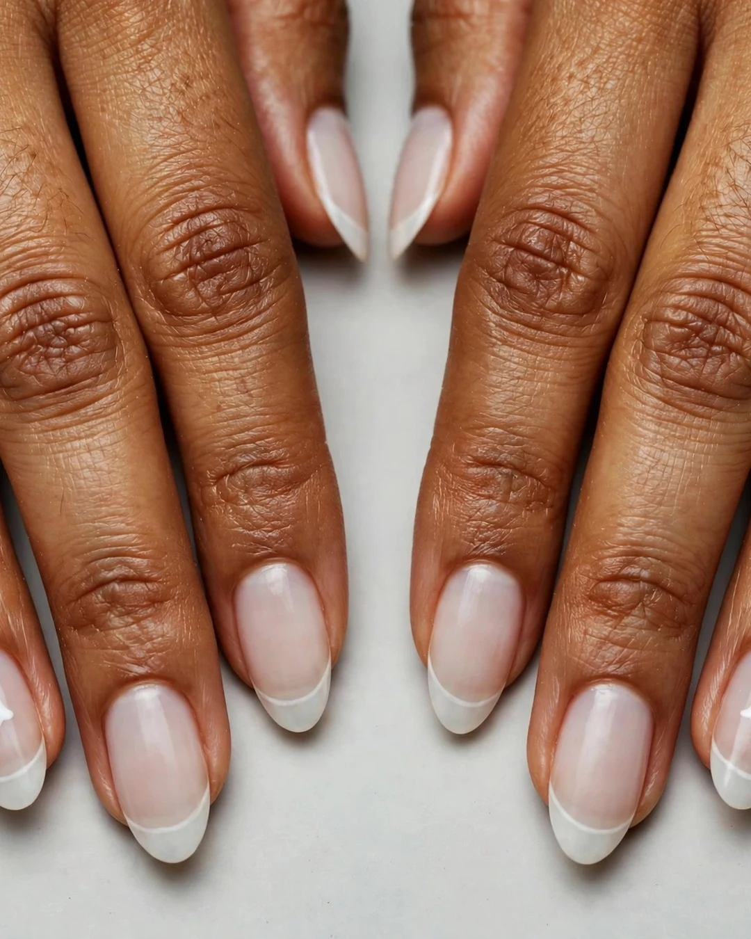 Ghost French Tip Accents