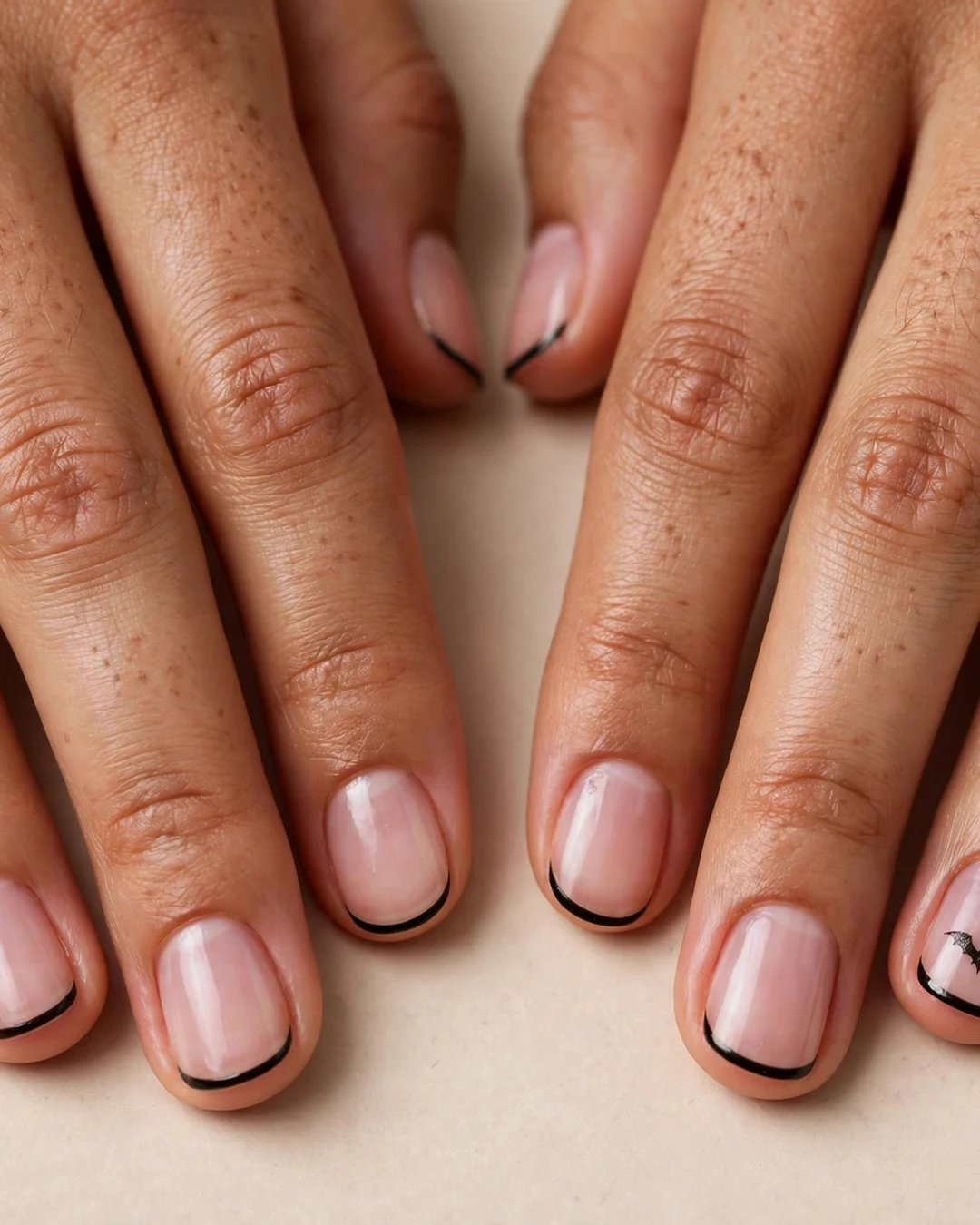 Bat Micro French Tips