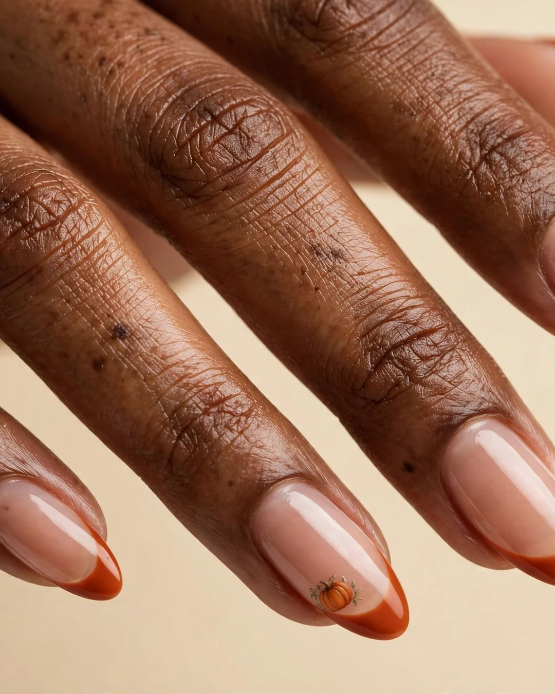 Pumpkin French Tips