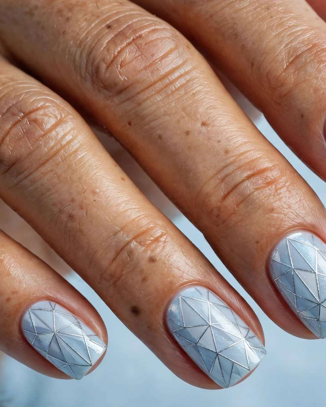Ice Crystal Geometric