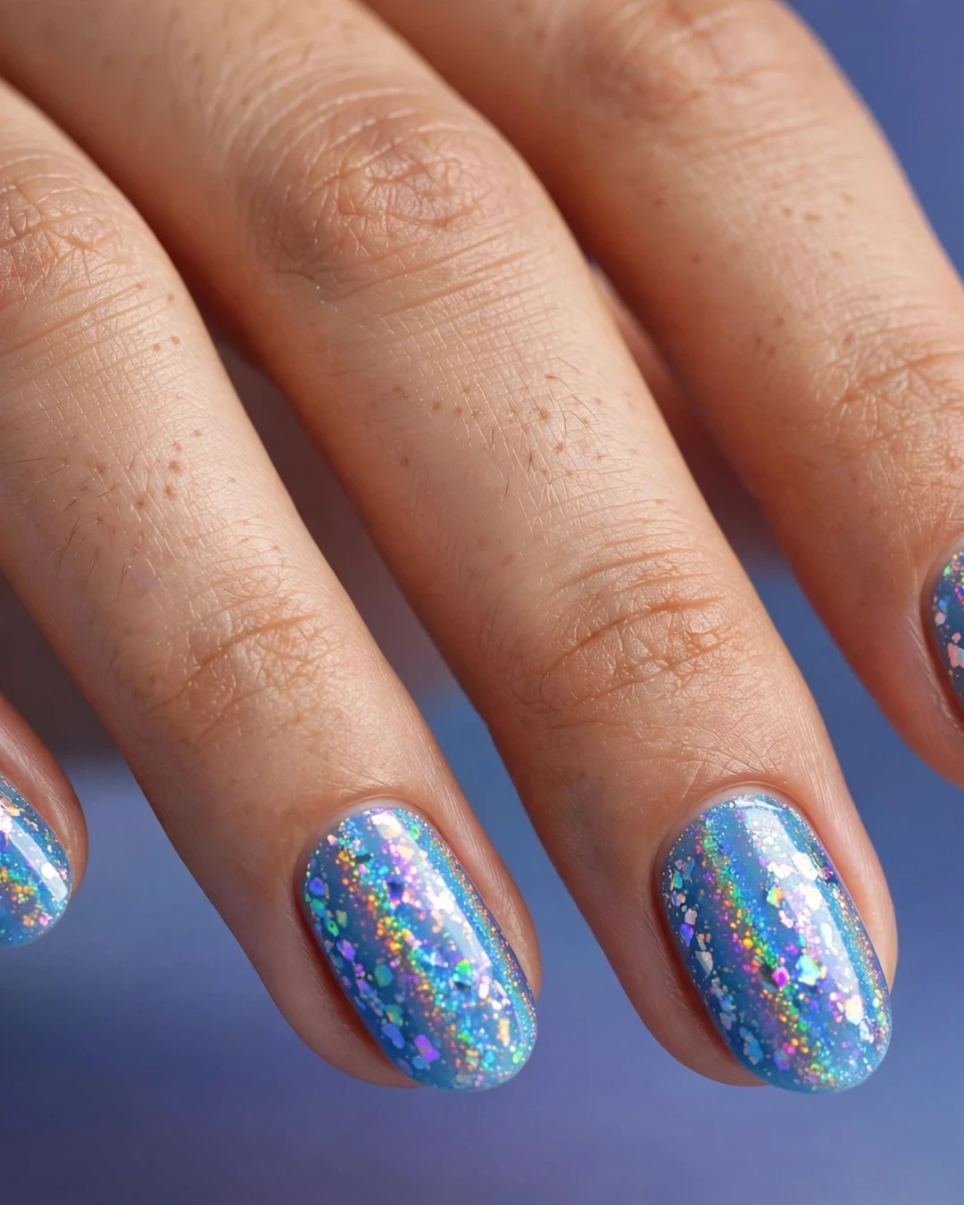 Holographic Blue