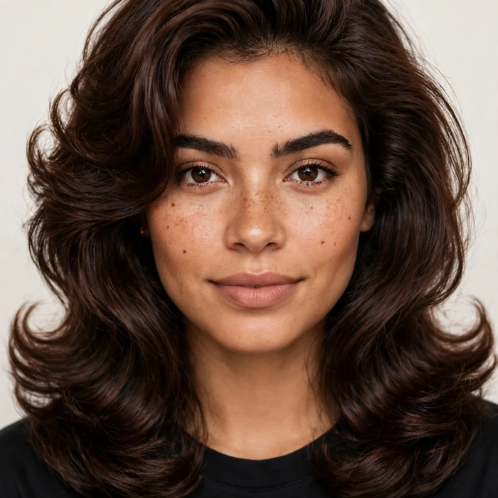 Chocolate Brown '90s Layers