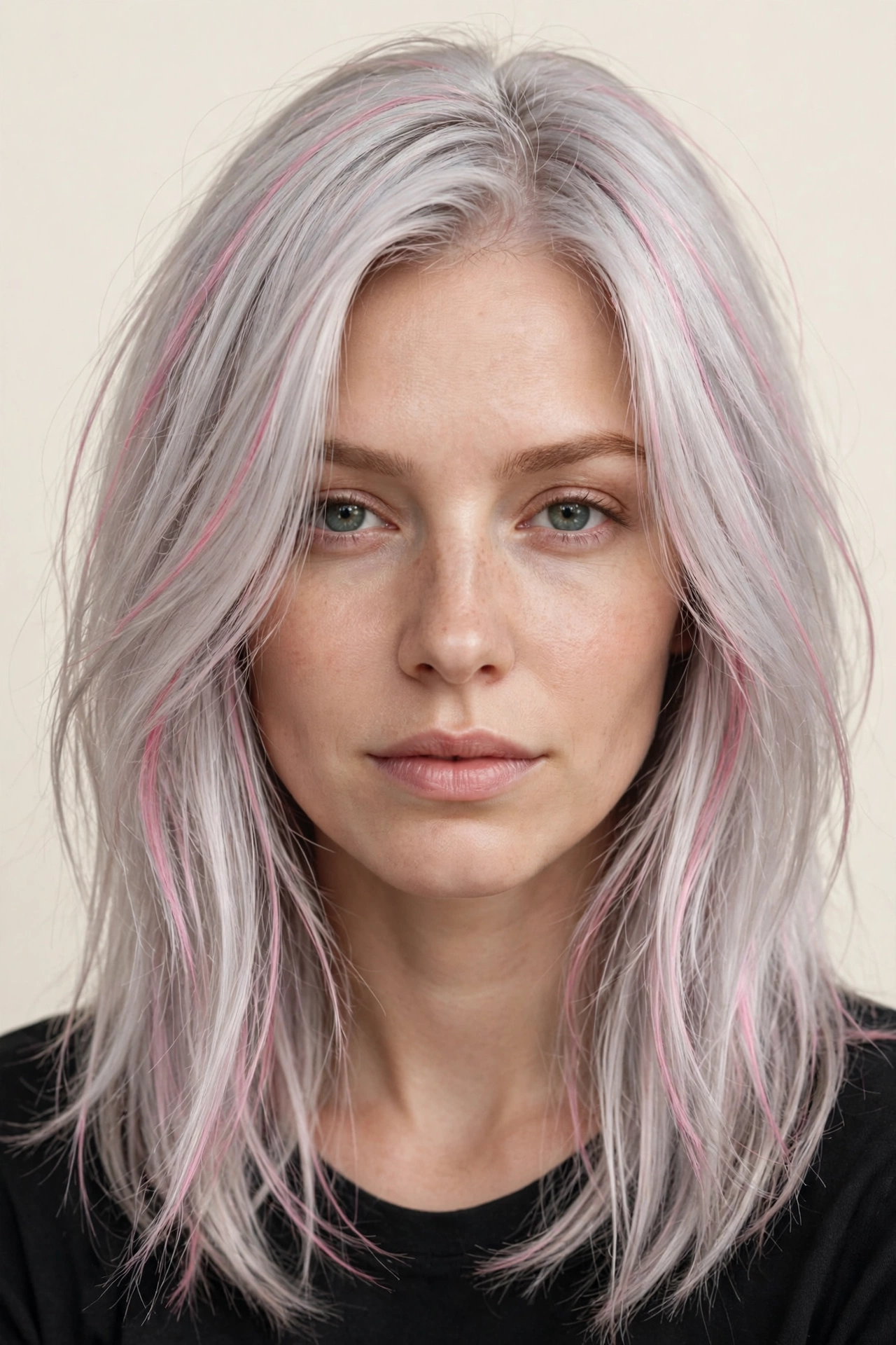 Champagne Silver With Soft Pink Babylights