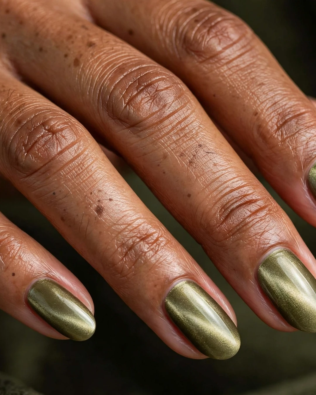 Velvet Chrome Olive